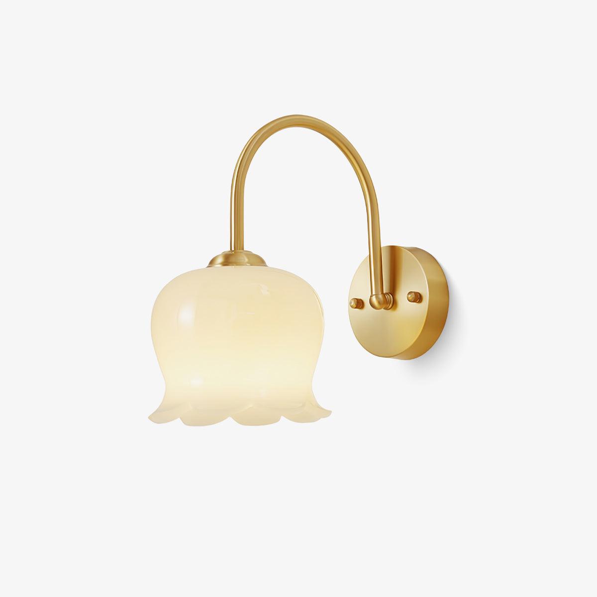 Avcarora lampada da parete in ottone e vetro Art Nordico Premium