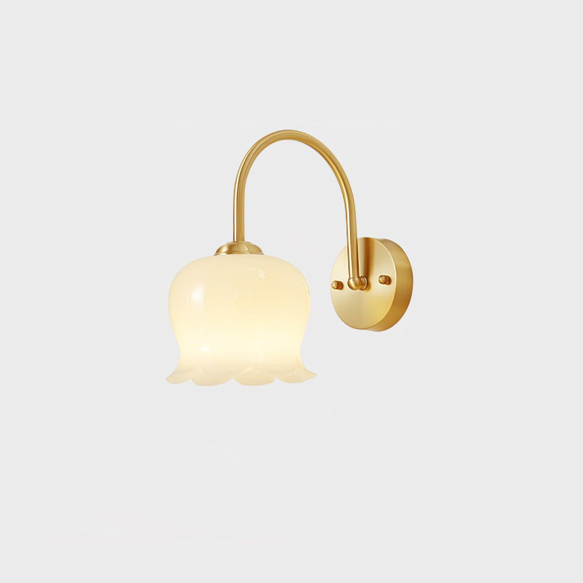 Avcarora lampada da parete in ottone e vetro Art Nordico Premium