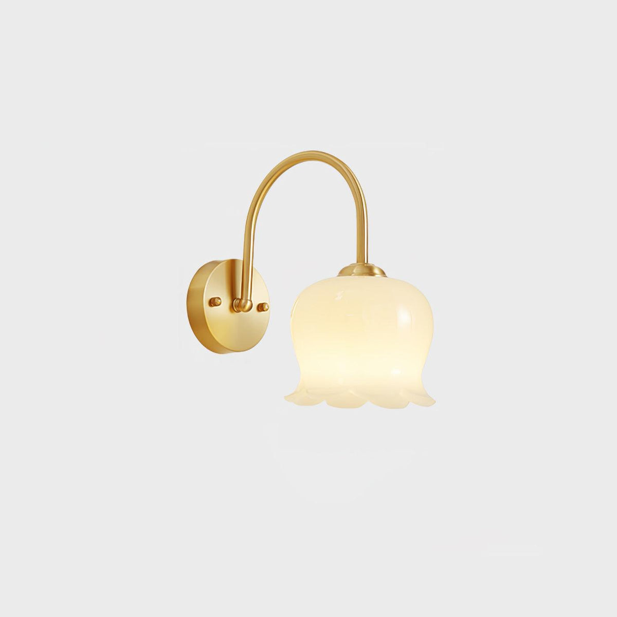 Avcarora lampada da parete in ottone e vetro Art Nordico Premium