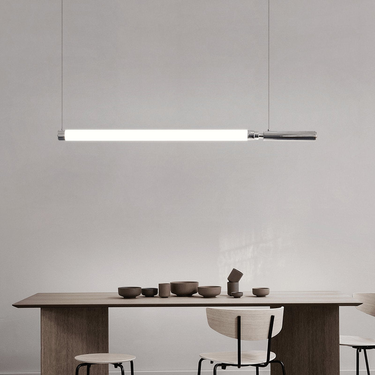 Ollaeos lampada a sospensione in vetro moderno minimalista