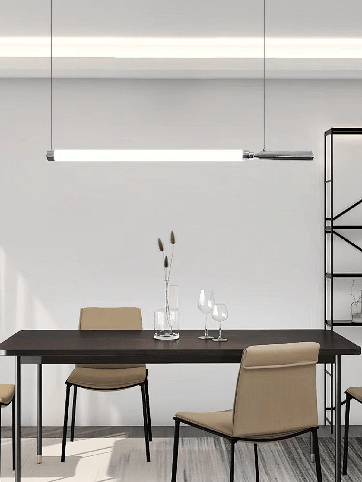 Ollaeos lampada a sospensione in vetro moderno minimalista