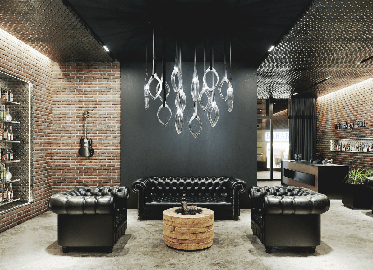 Ivvyne lampadario in vetro moderno