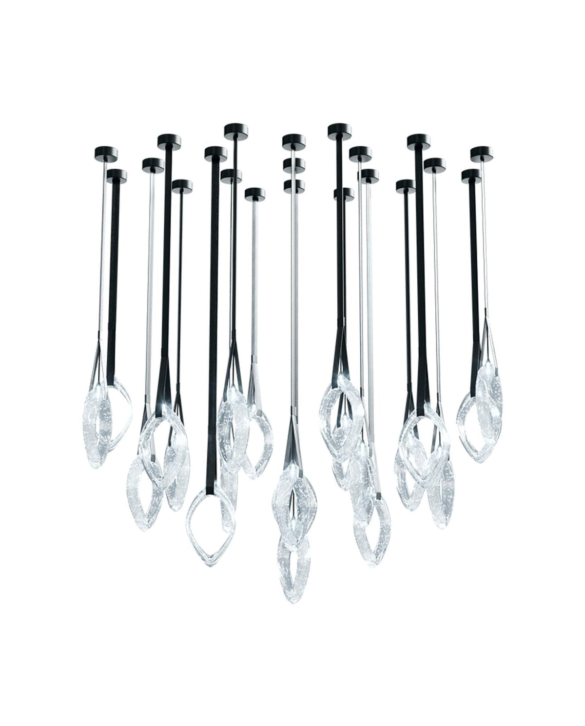 Ivvyne lampadario in vetro moderno