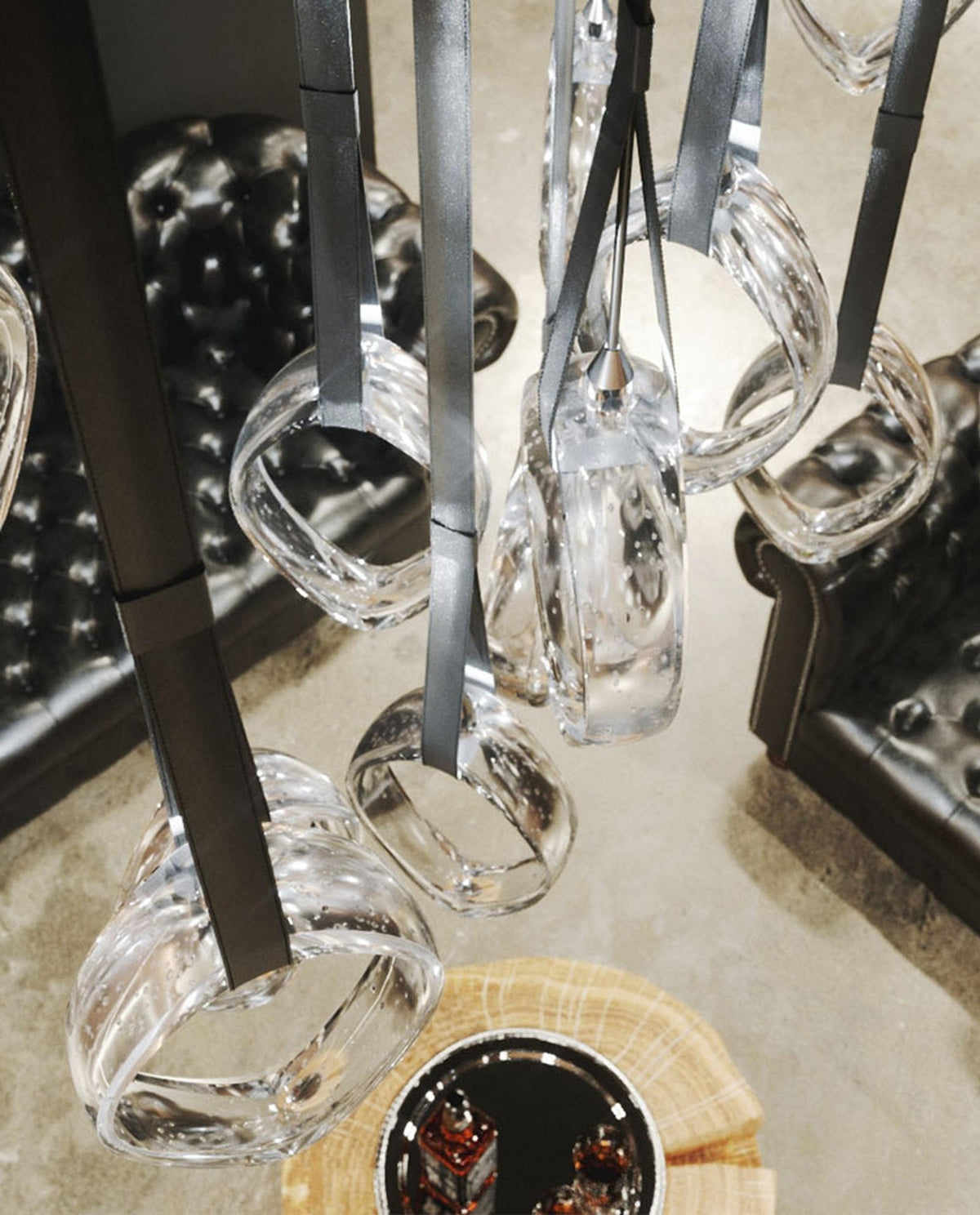 Ivvyne lampadario in vetro moderno