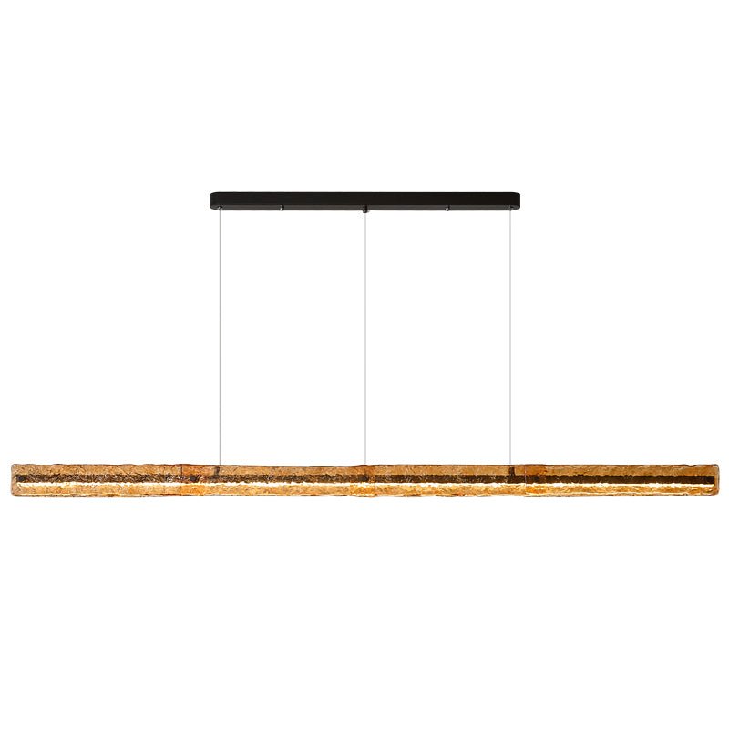 Avnorira lampada a sospensione lineare minimalista moderna in vetro