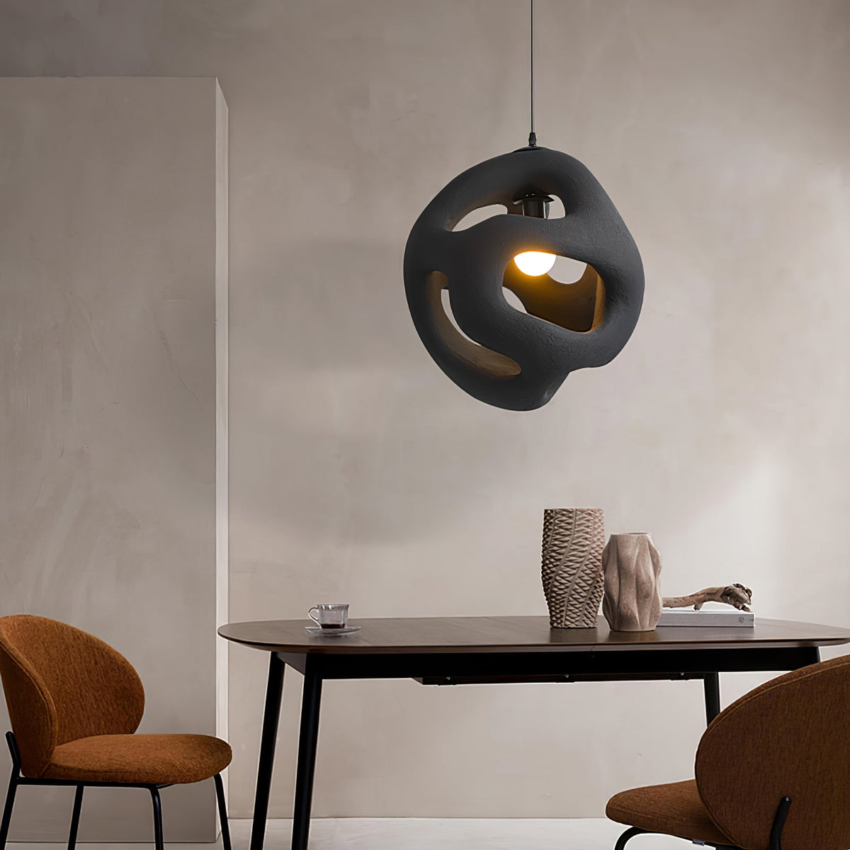 Corra lampada a sospensione Wabi-Sabi