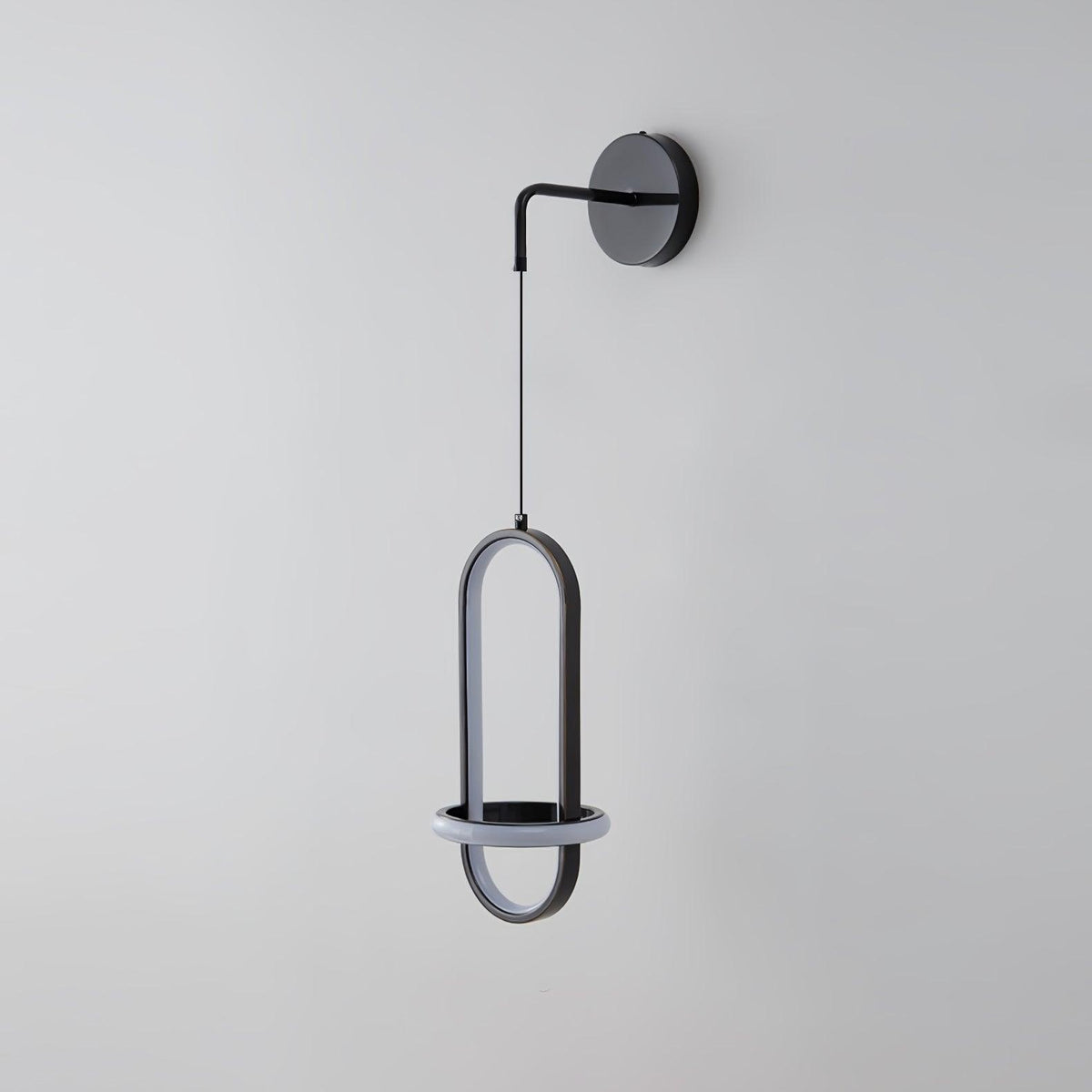 Vivianne lampada da parete moderna minimalista ovale in ottone