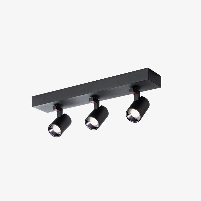 Falis plafoniera POG Double Linear con Spot Regolabili