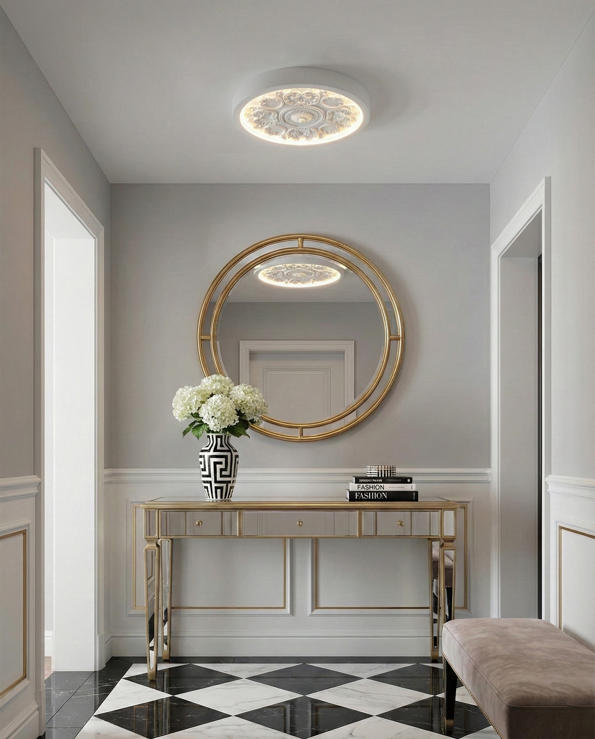 Veloena lampada da soffitto
