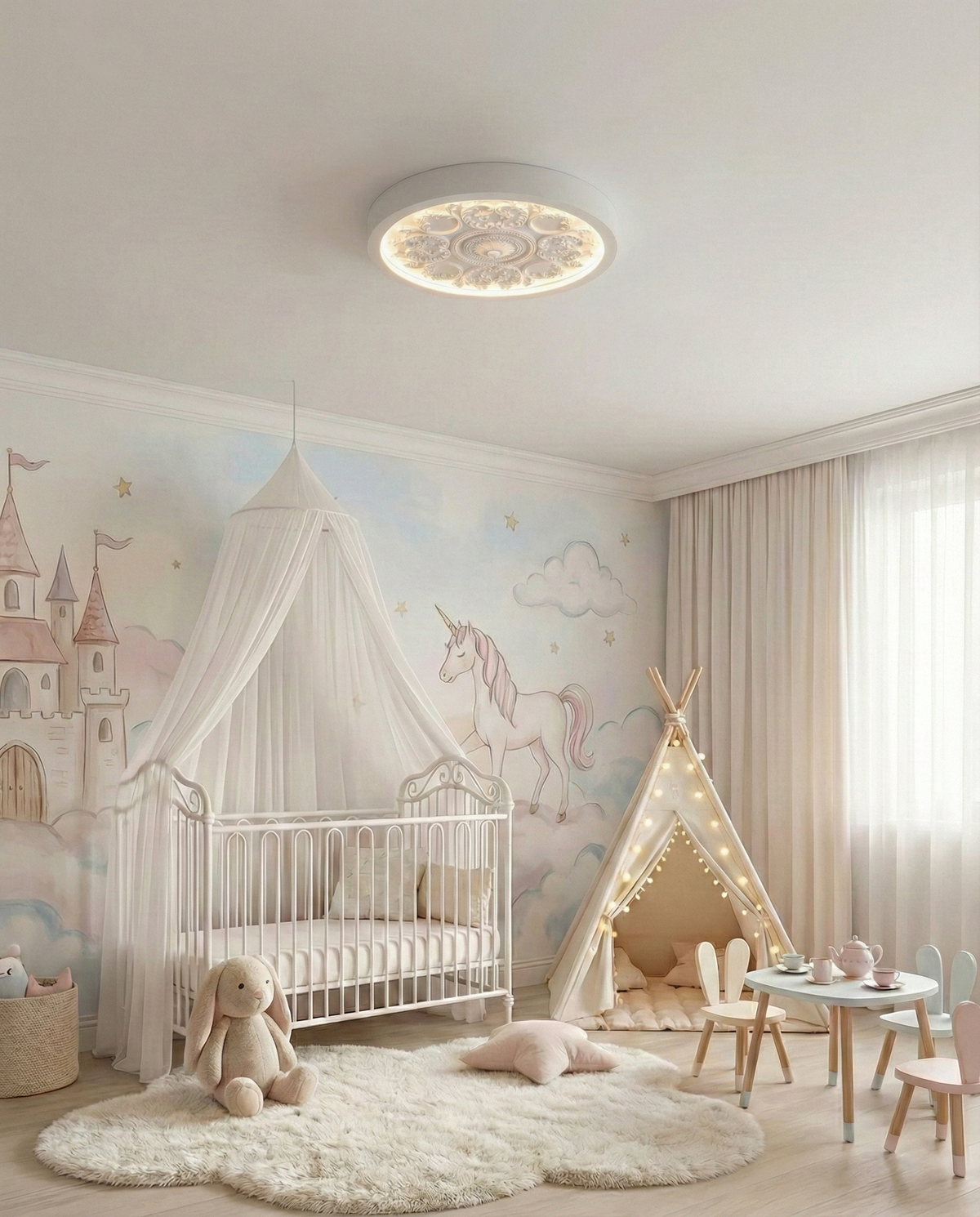 Veloena lampada da soffitto