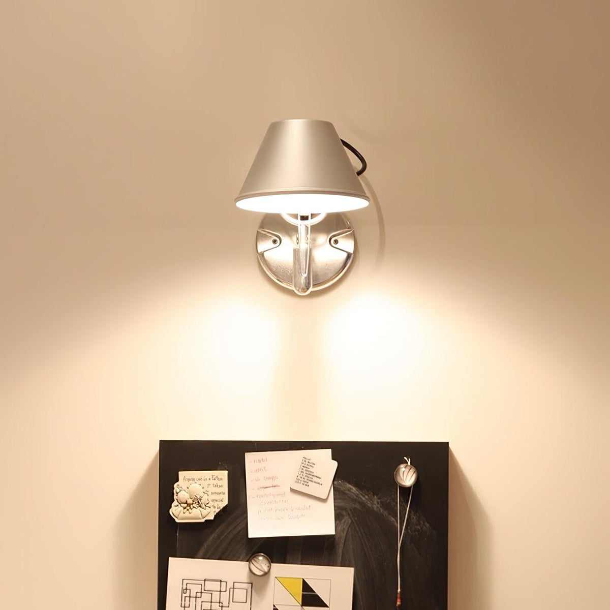 Nyliraris lampada da parete vintage industriale unica