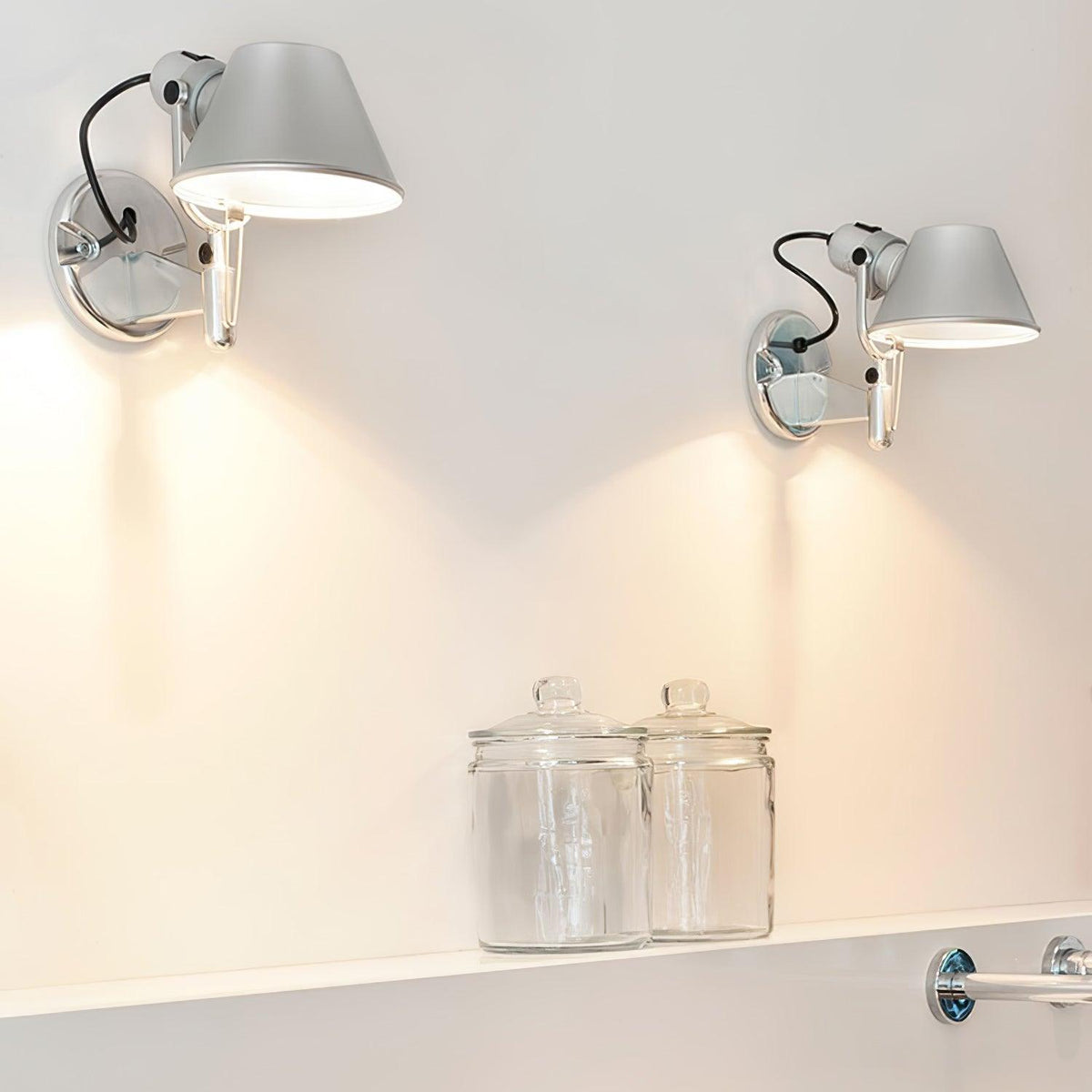 Nyliraris lampada da parete vintage industriale unica