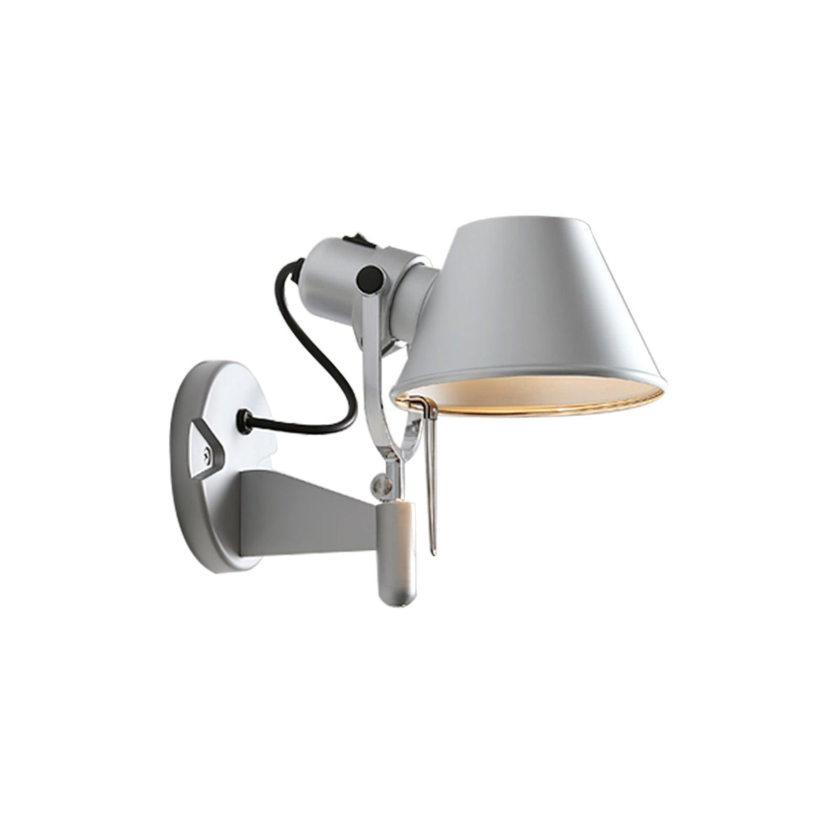 Nyliraris lampada da parete vintage industriale unica