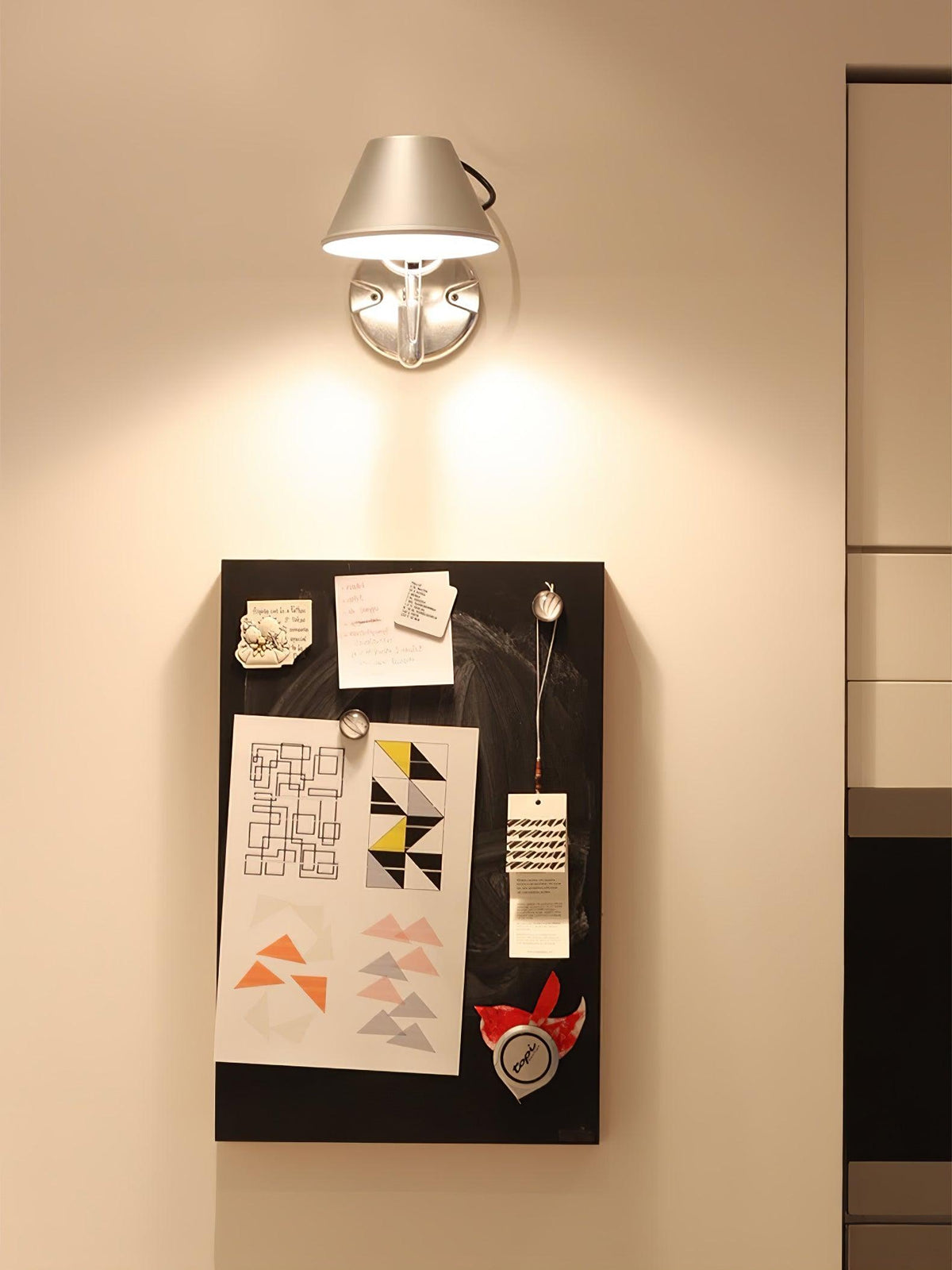 Nyliraris lampada da parete vintage industriale unica