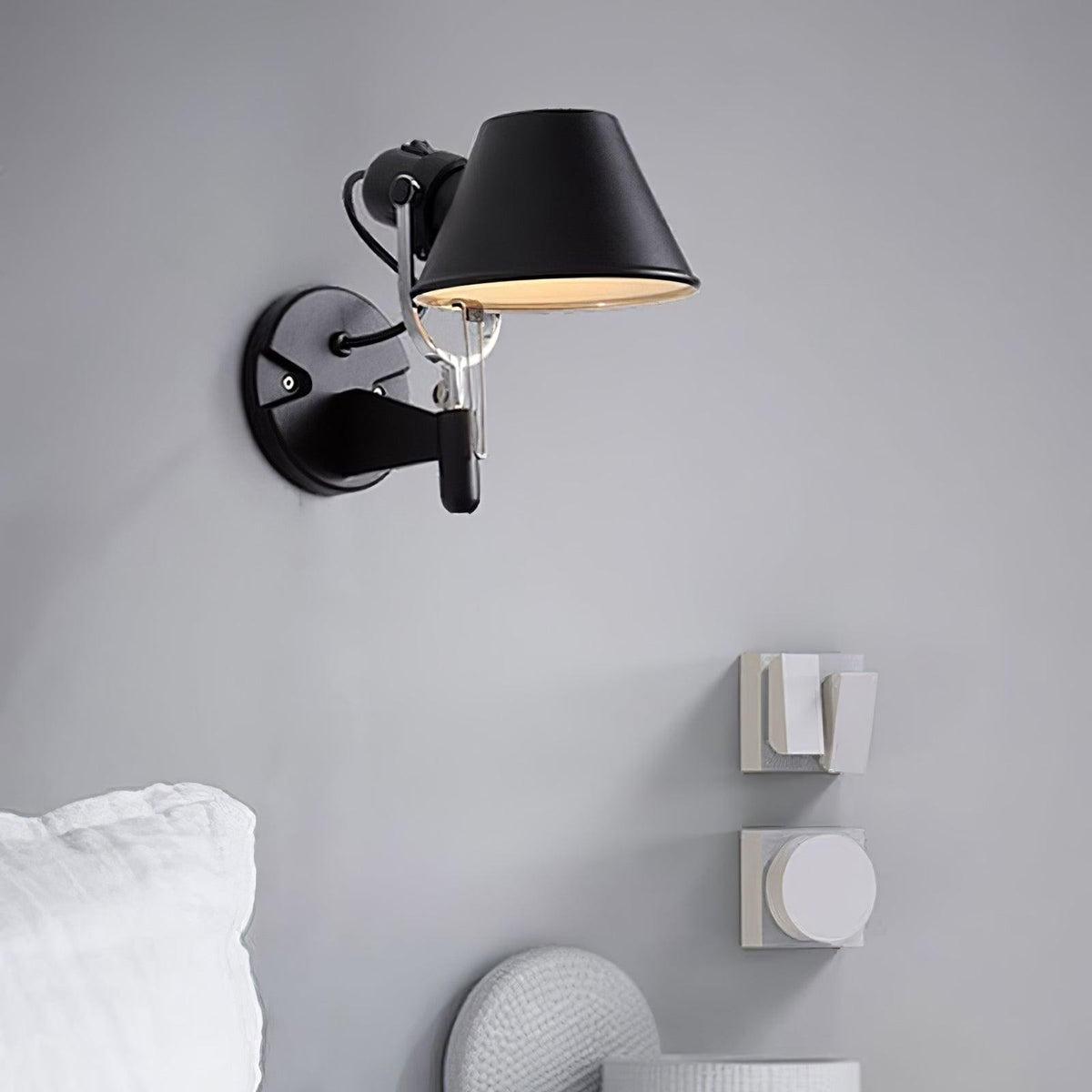 Nyliraris lampada da parete vintage industriale unica
