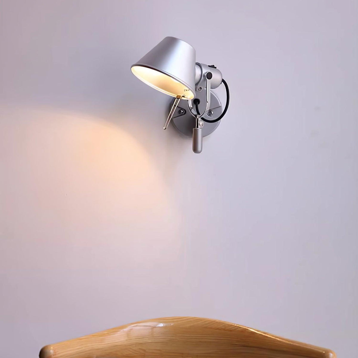 Nyliraris lampada da parete vintage industriale unica