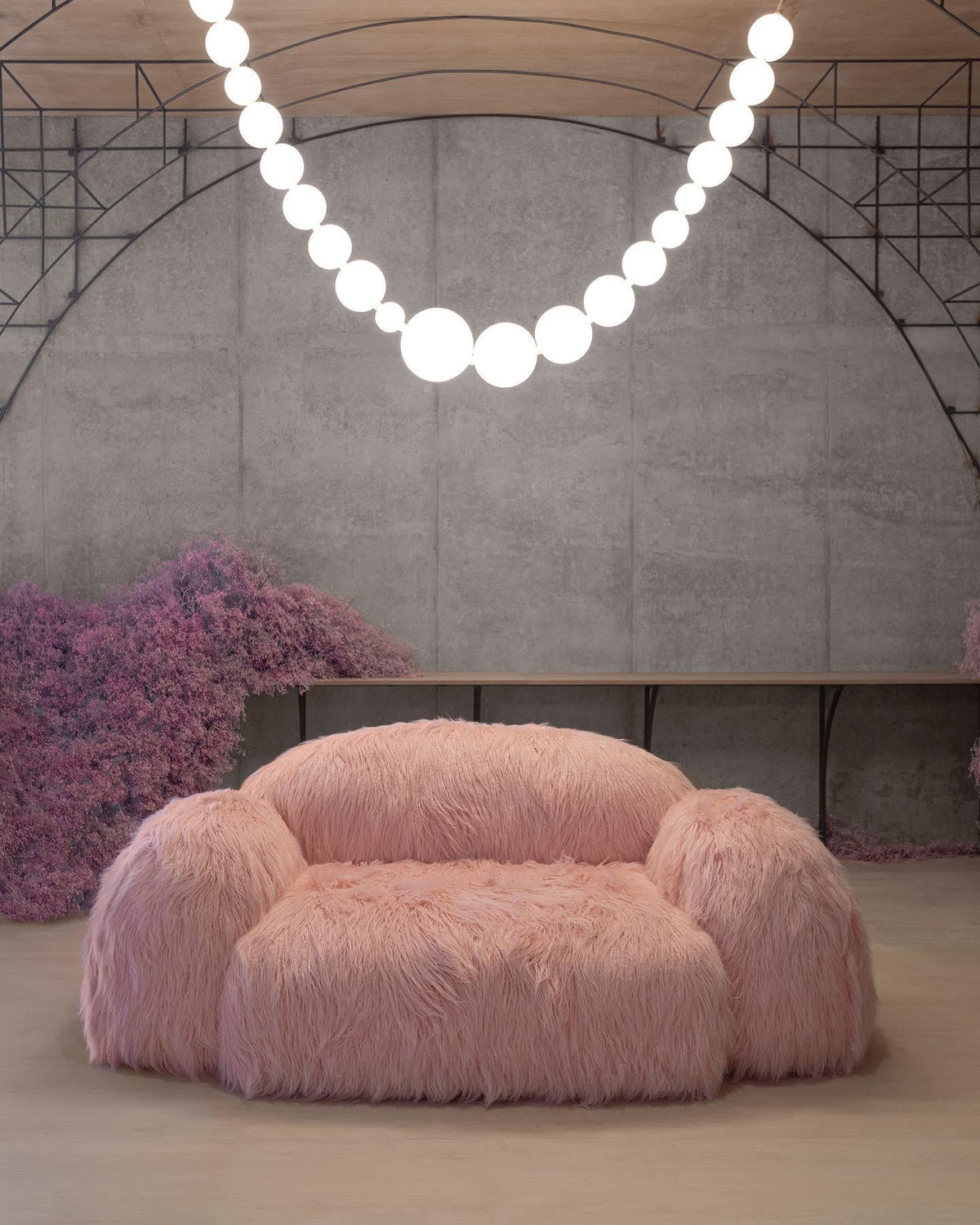 Kanell lampadario in ottone Sputnik