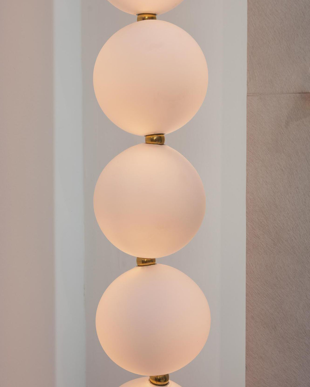 Kanell lampadario in ottone Sputnik
