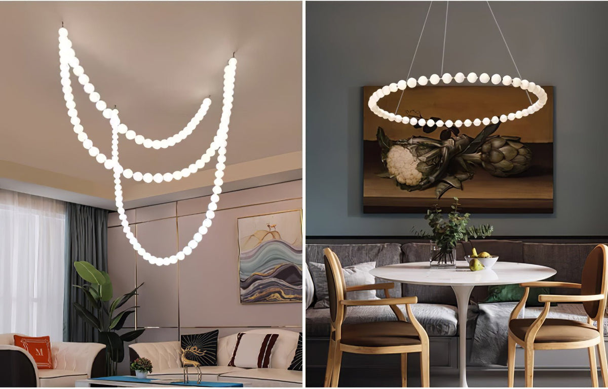 Kanell lampadario in ottone Sputnik