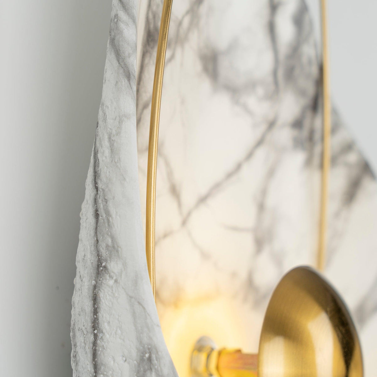 Vethaora lampada da parete Premium in resina Art Pearl Nordic
