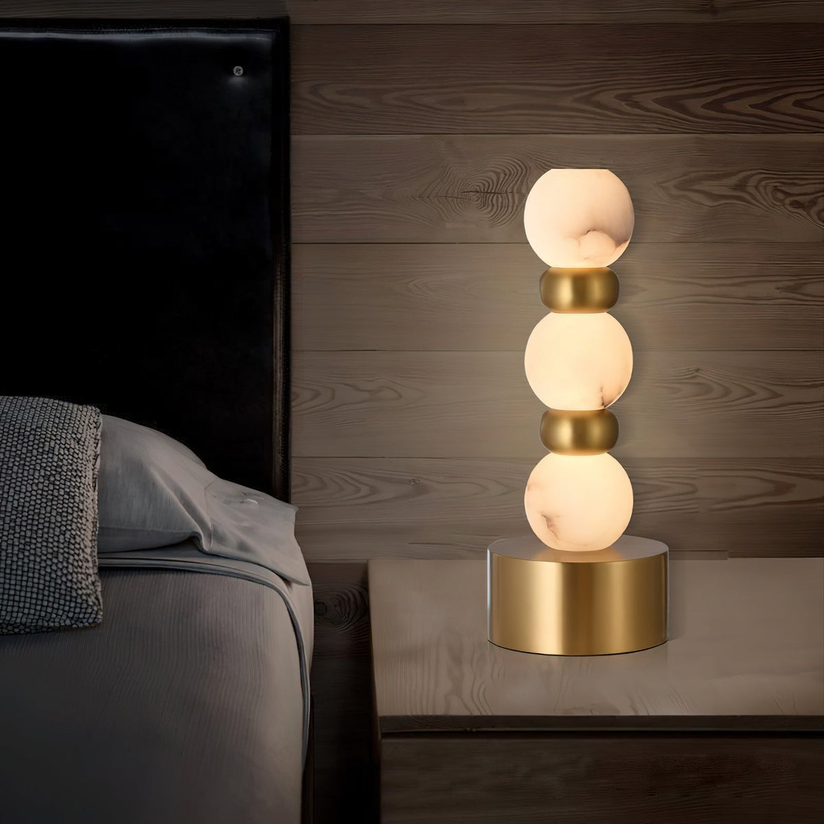 Altnal lampada da tavolo ottone