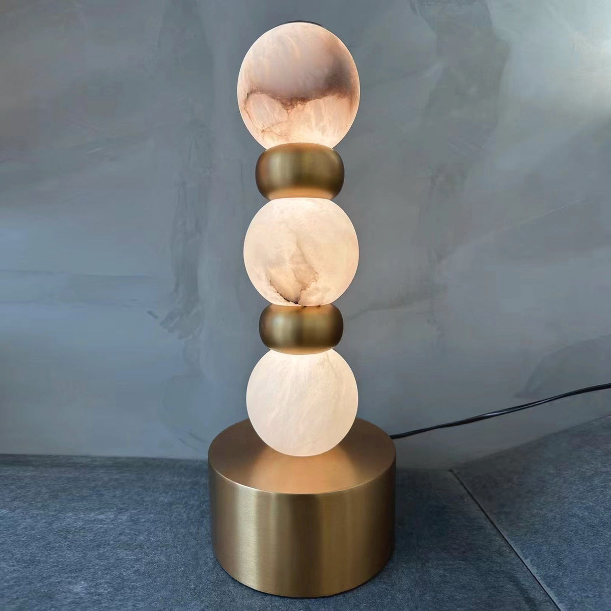 Altnal lampada da tavolo ottone
