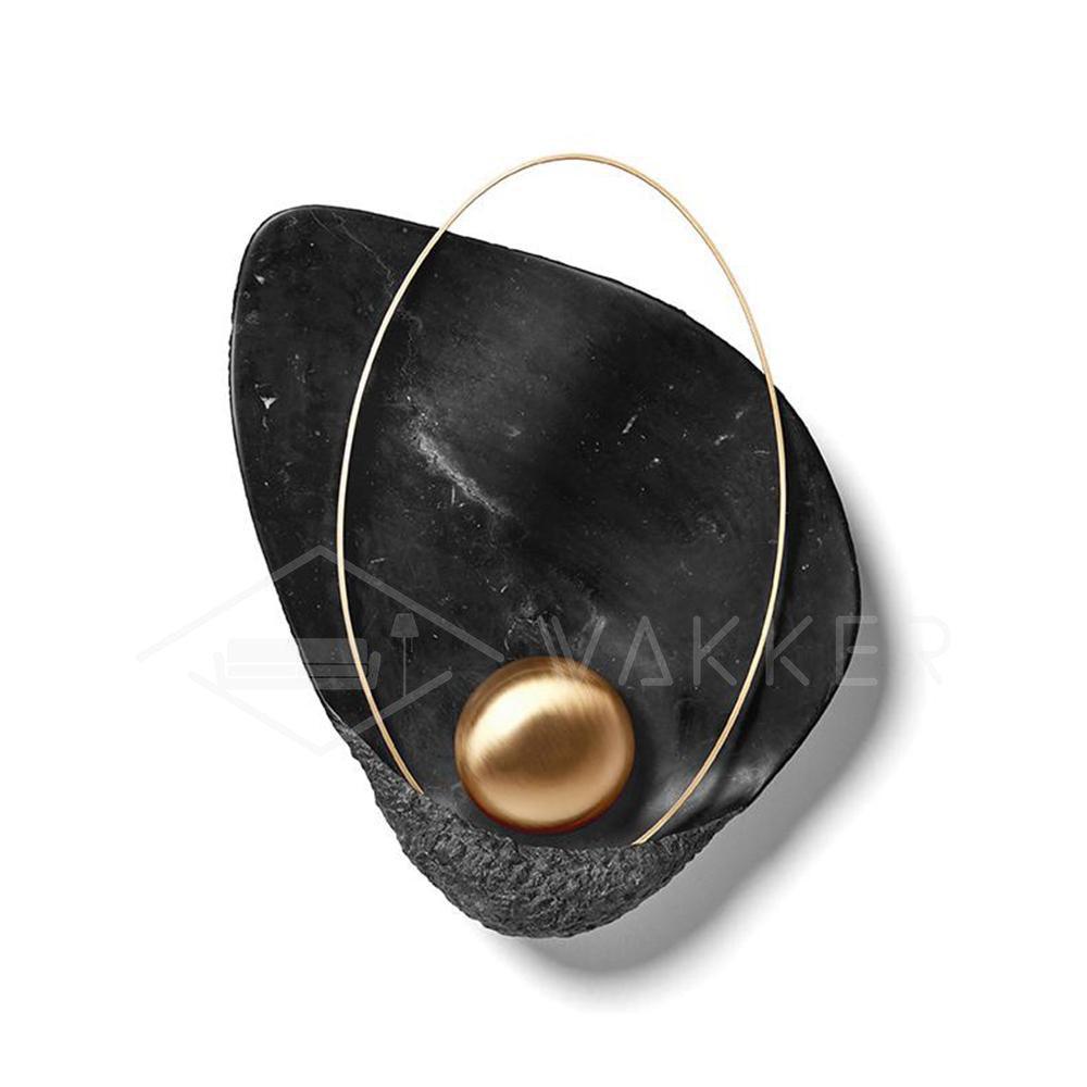 Vethaora lampada da parete Premium in resina Art Pearl Nordic