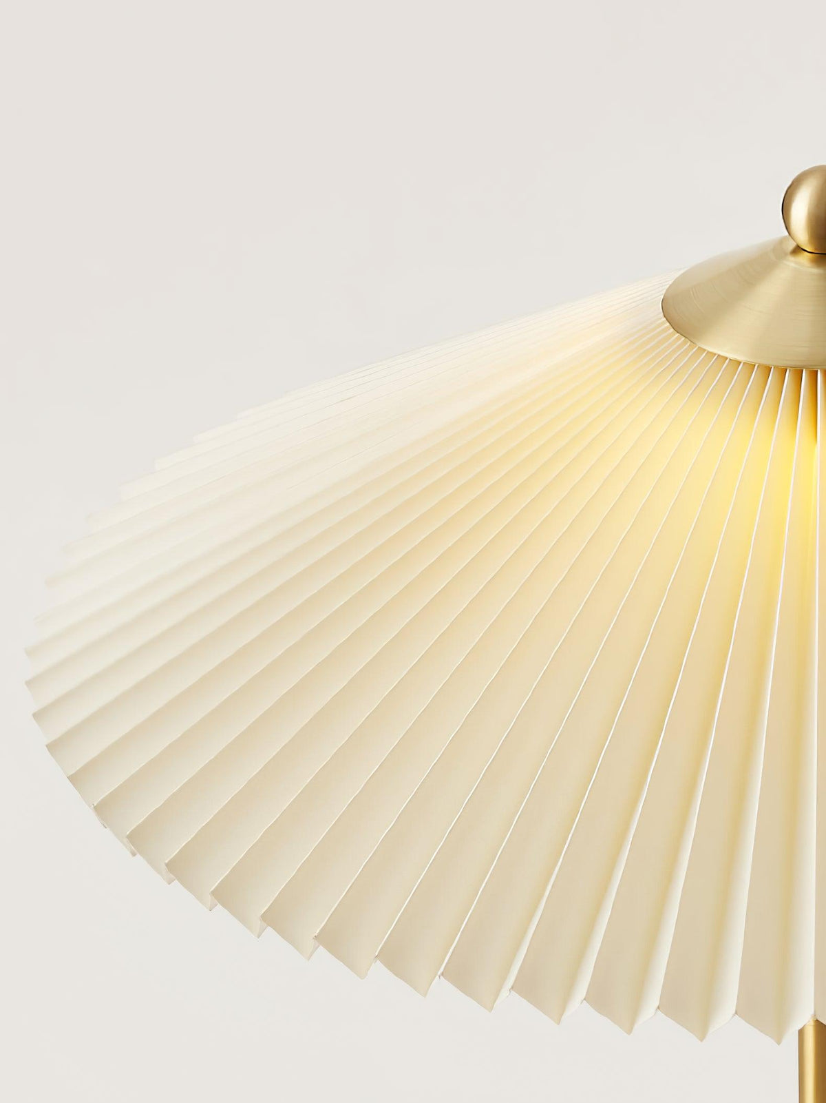 Camirir lampada da tavolo a Parasole Pleatato