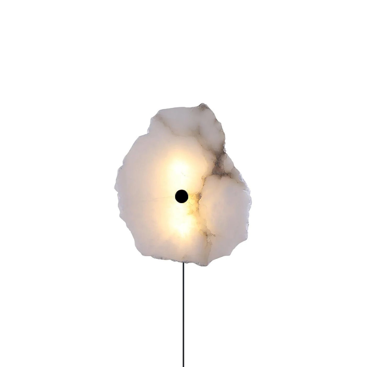 Nivarelia alabastro lampada da parete con Spina