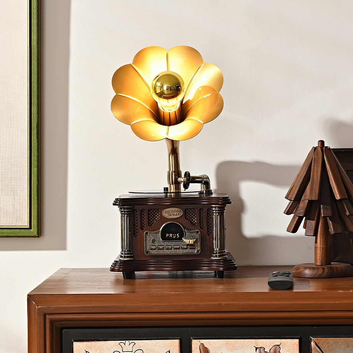 Phonograph lampada da tavolo