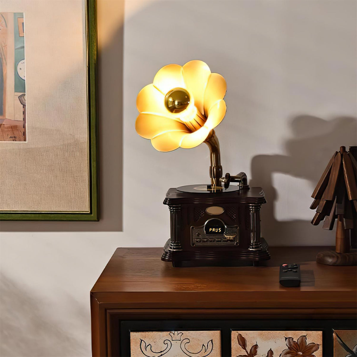 Phonograph lampada da tavolo