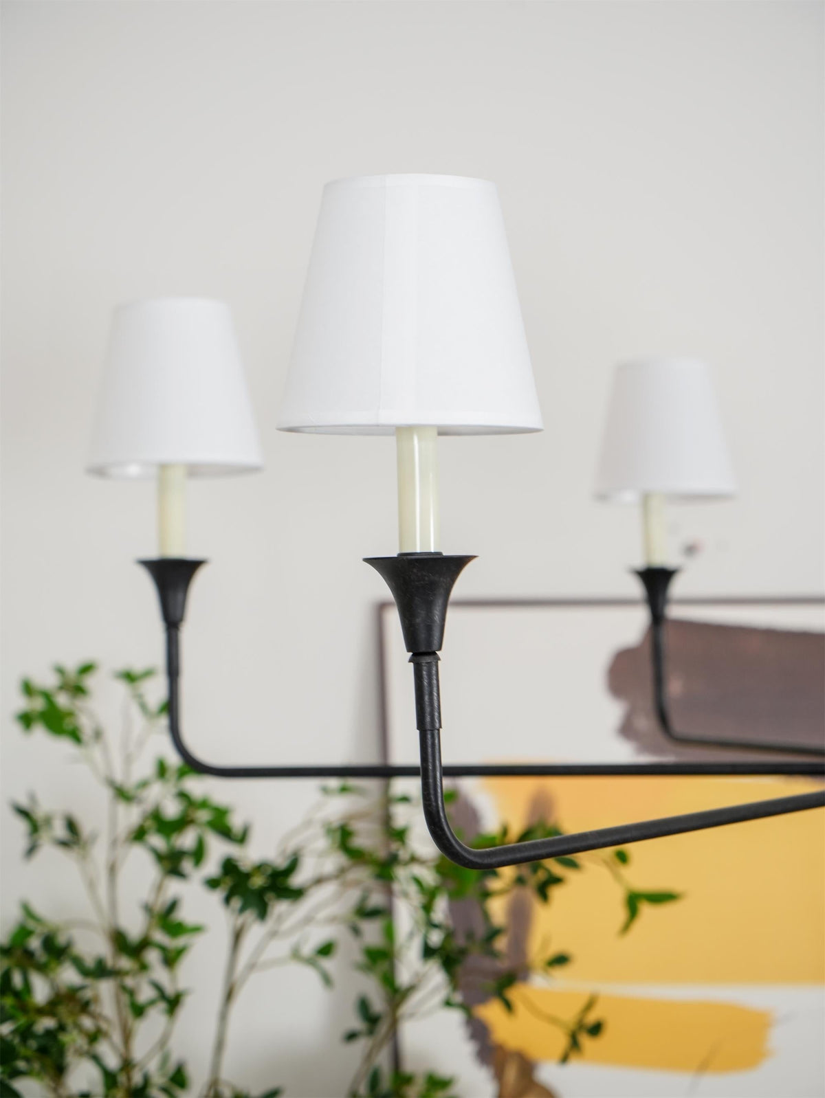 Arthaila lampadario vintage industriale grande in tessuto