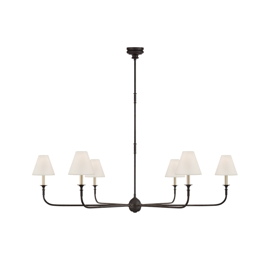 Arthaila lampadario vintage industriale grande in tessuto