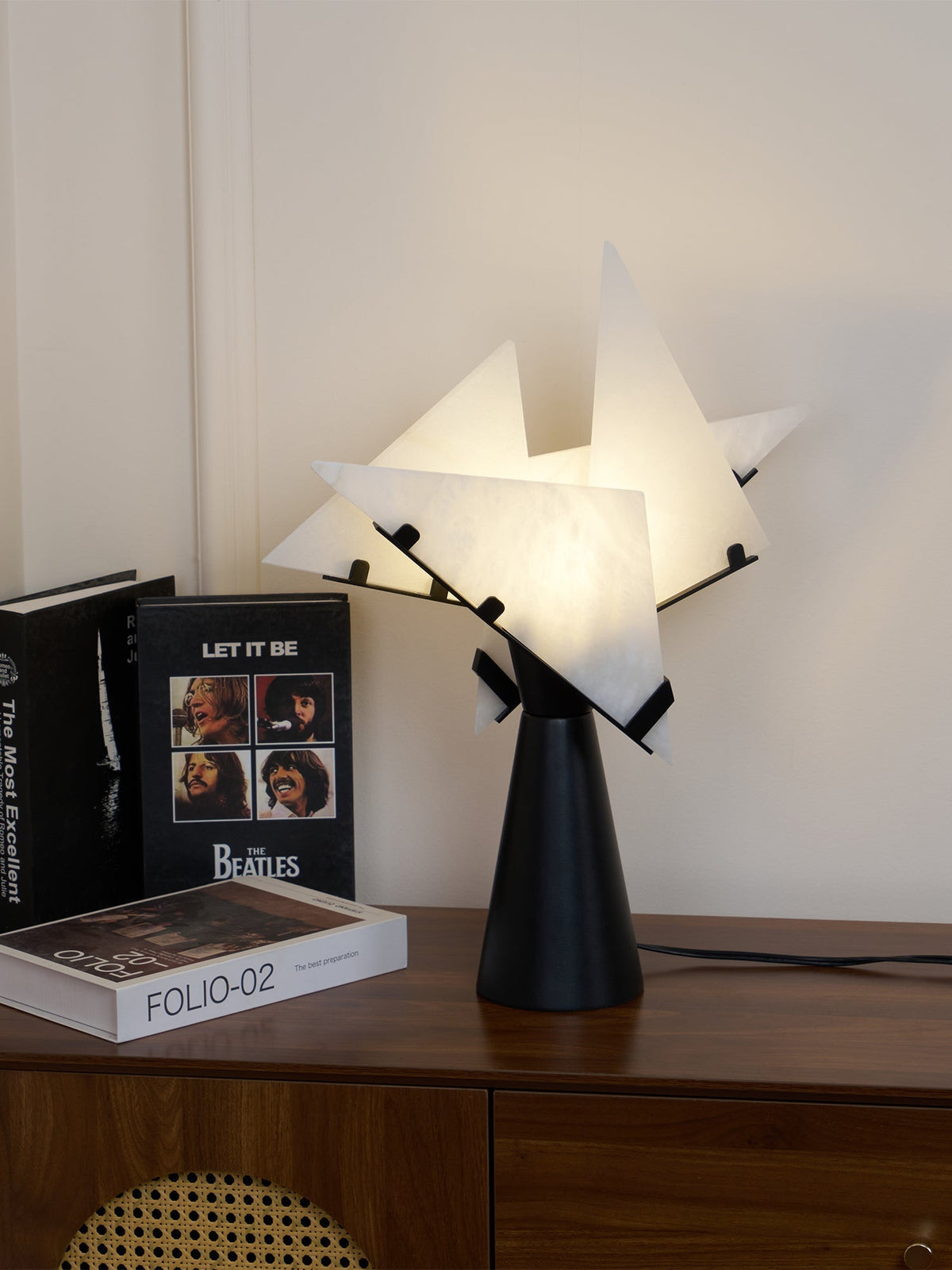 Aursilion lampada da tavolo in alabastro