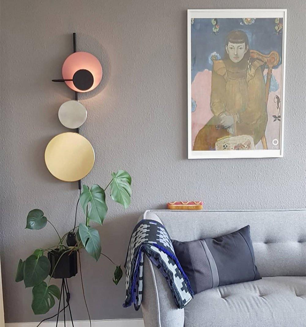 Selaaria lampada da parete moderna minimalista con Spina
