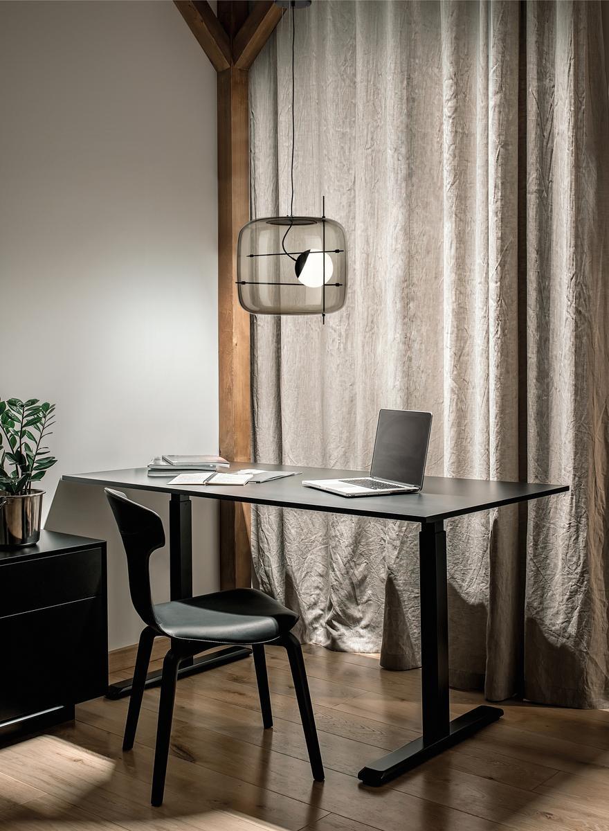 Ivex lampada a sospensione in vetro contemporanea