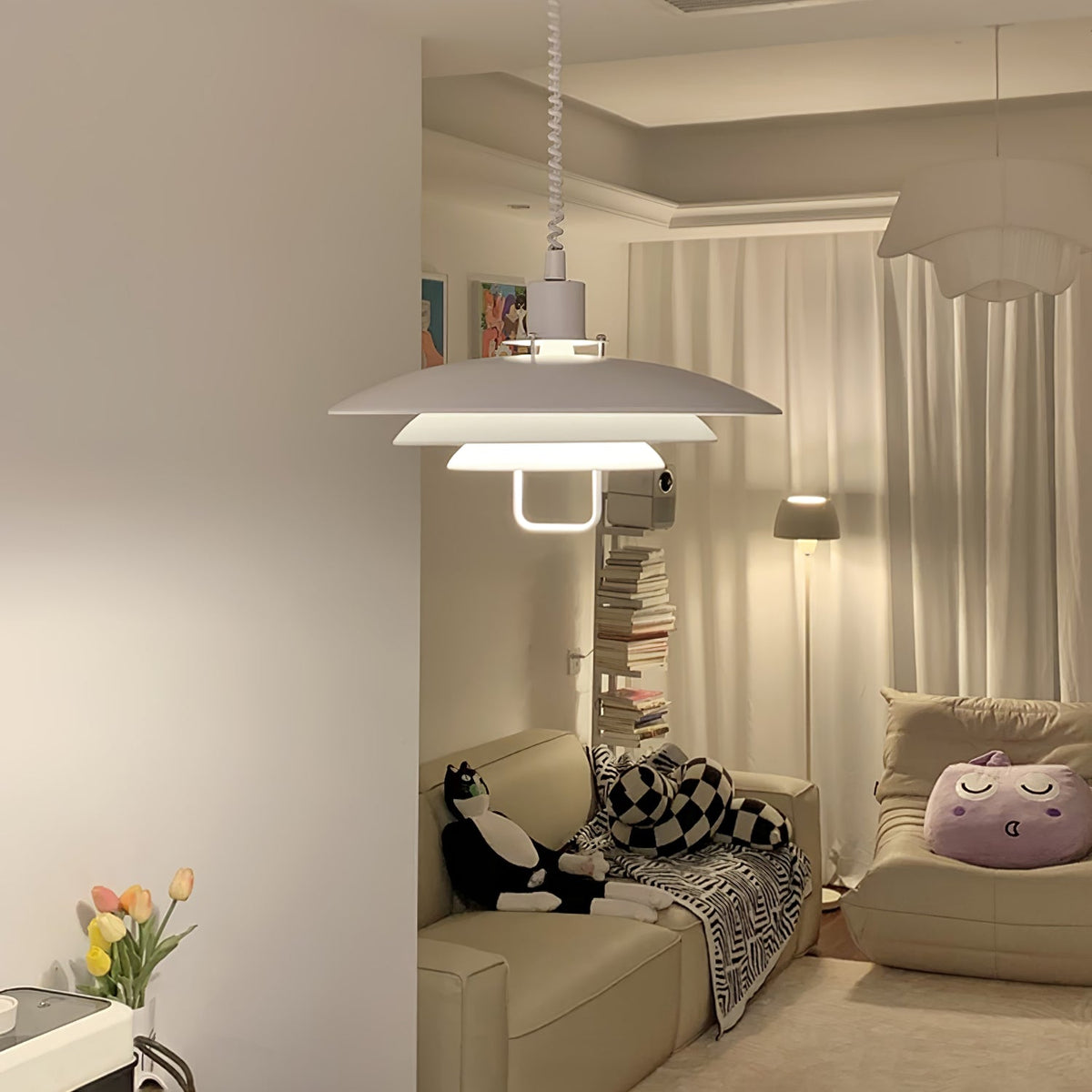 Divor lampada a sospensione in alluminio Glam