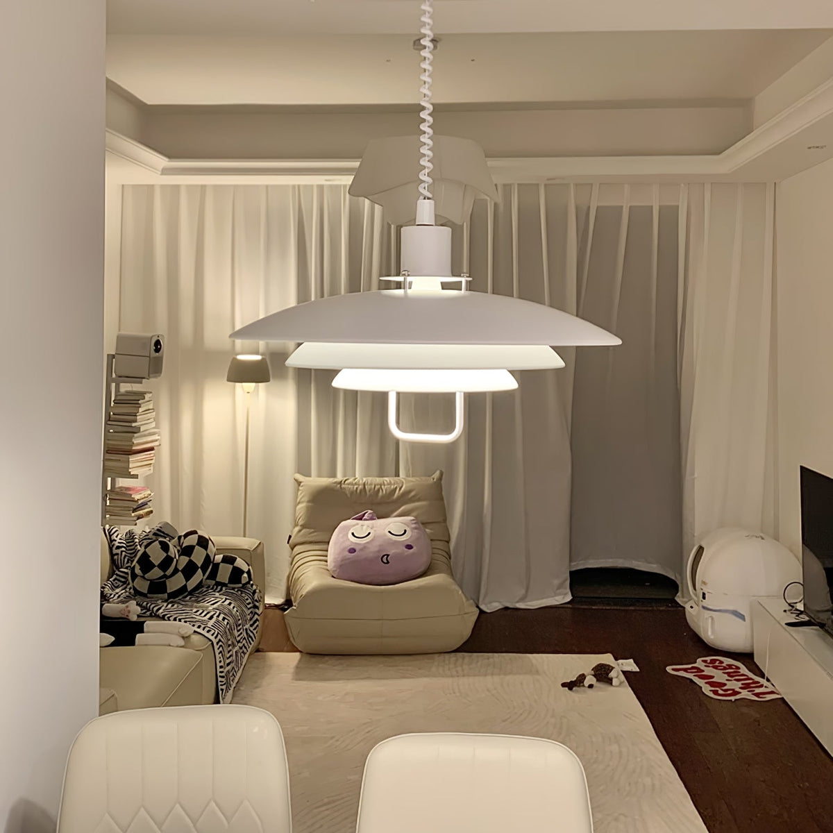 Divor lampada a sospensione in alluminio Glam