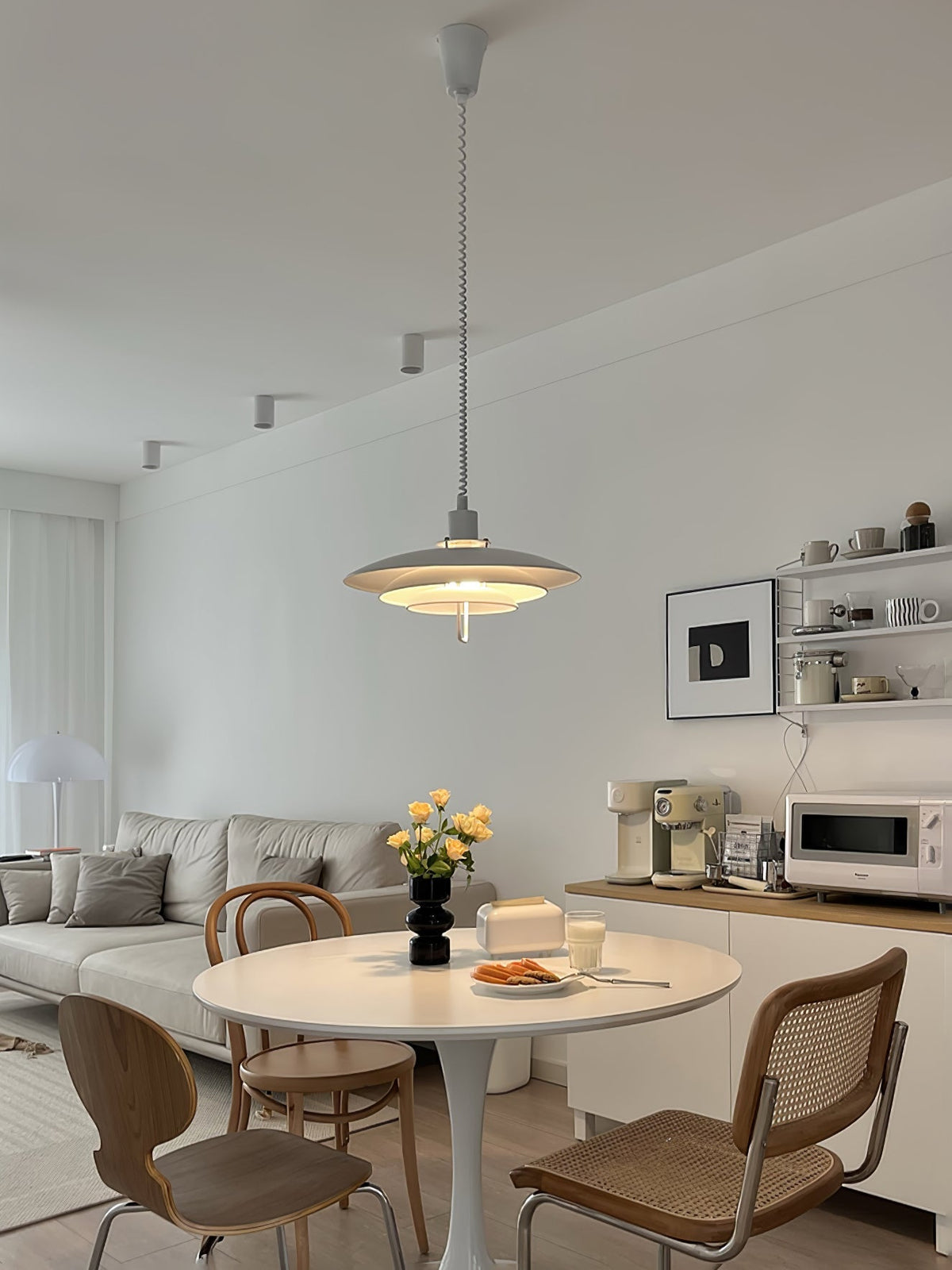 Divor lampada a sospensione in alluminio Glam