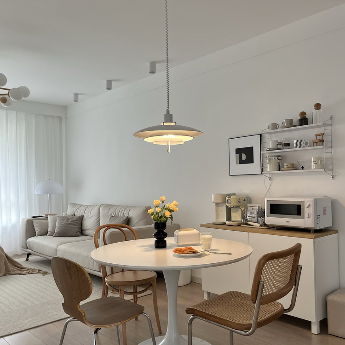 Divor lampada a sospensione in alluminio Glam