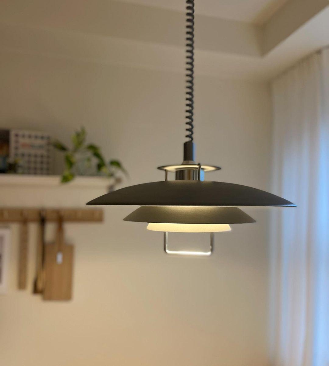Divor lampada a sospensione in alluminio Glam
