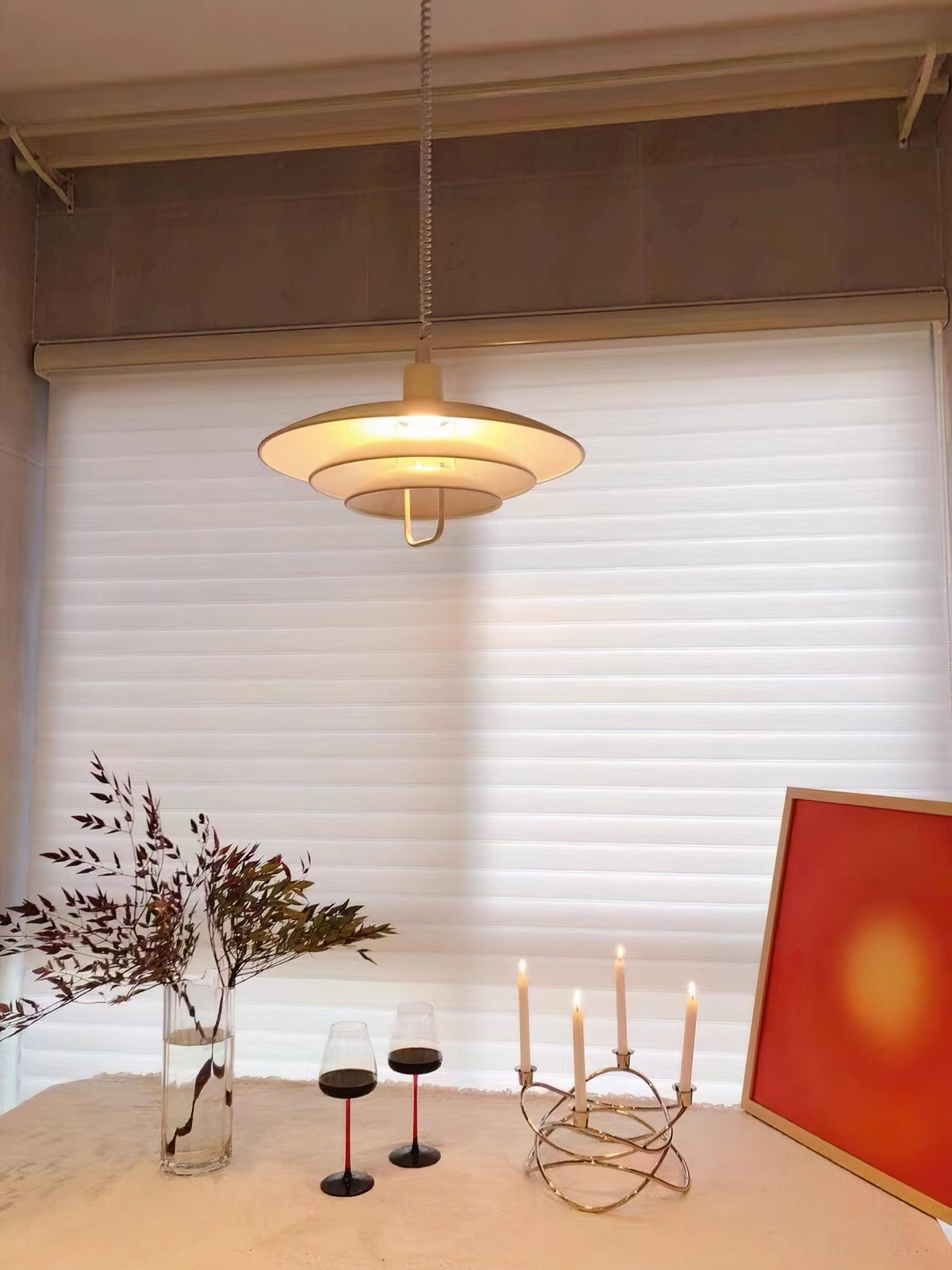 Divor lampada a sospensione in alluminio Glam
