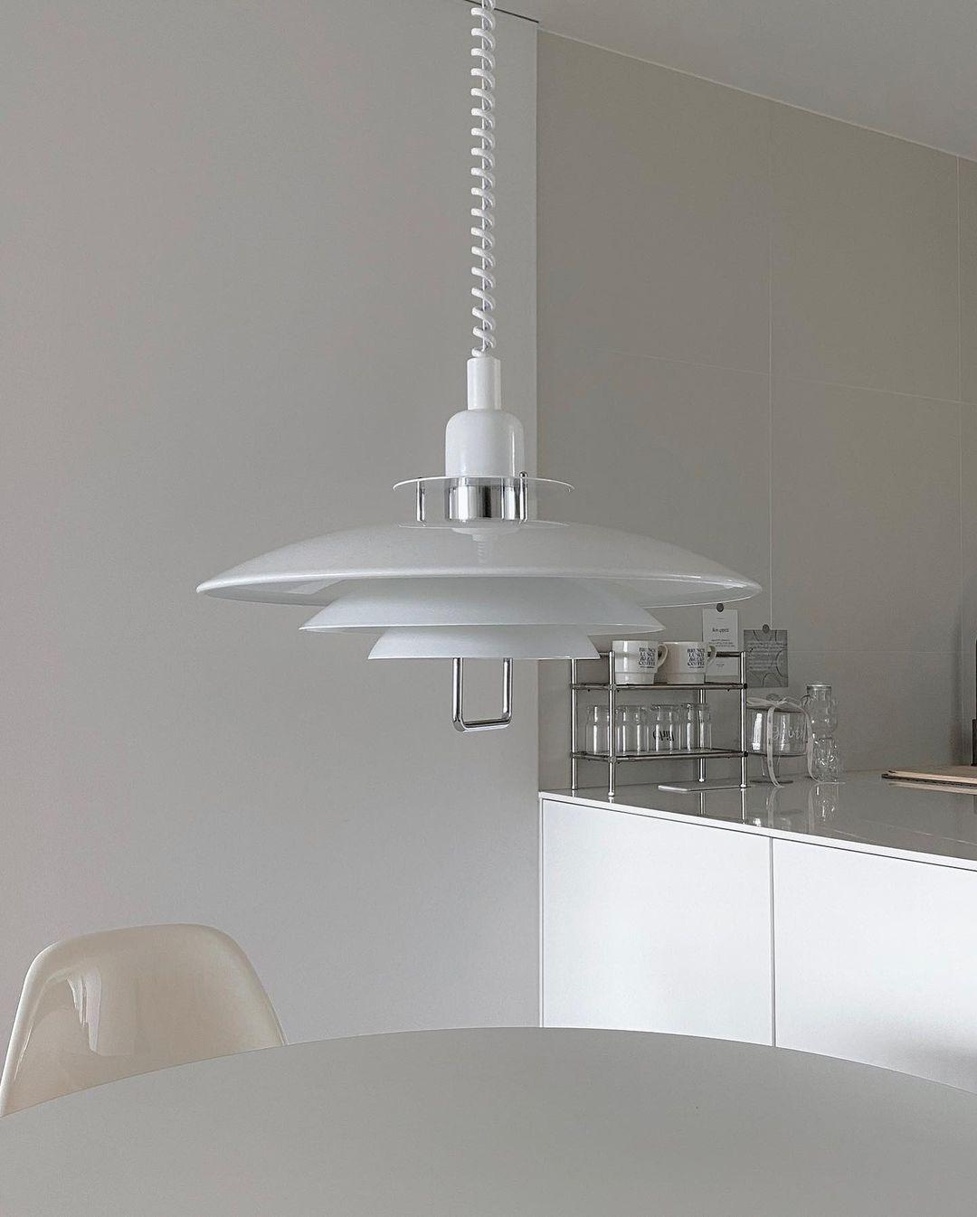 Divor lampada a sospensione in alluminio Glam