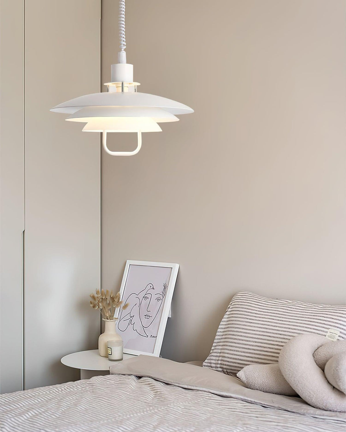 Divor lampada a sospensione in alluminio Glam