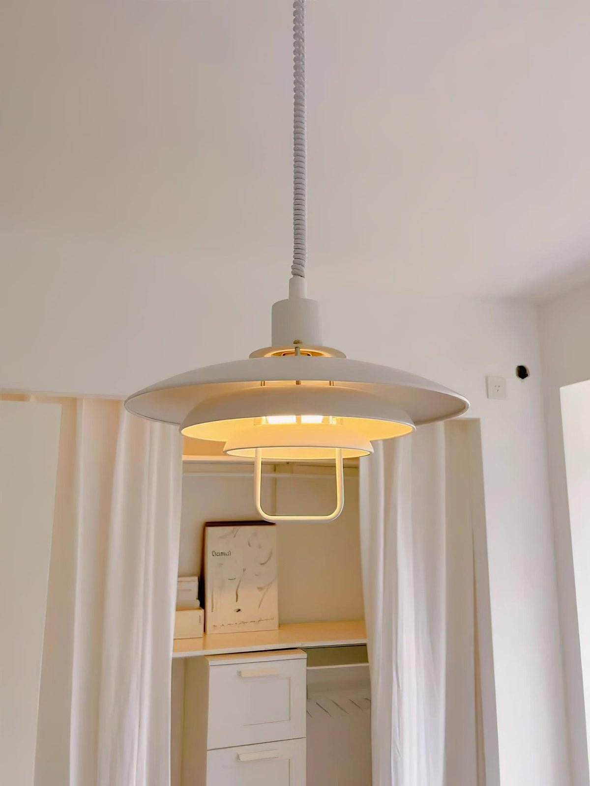 Divor lampada a sospensione in alluminio Glam