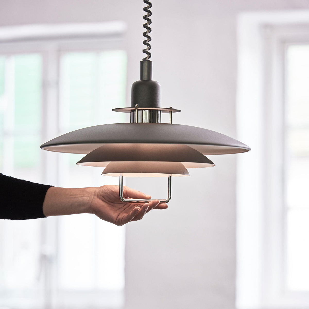 Divor lampada a sospensione in alluminio Glam