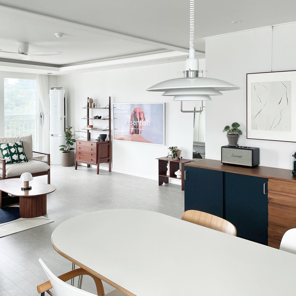 Divor lampada a sospensione in alluminio Glam