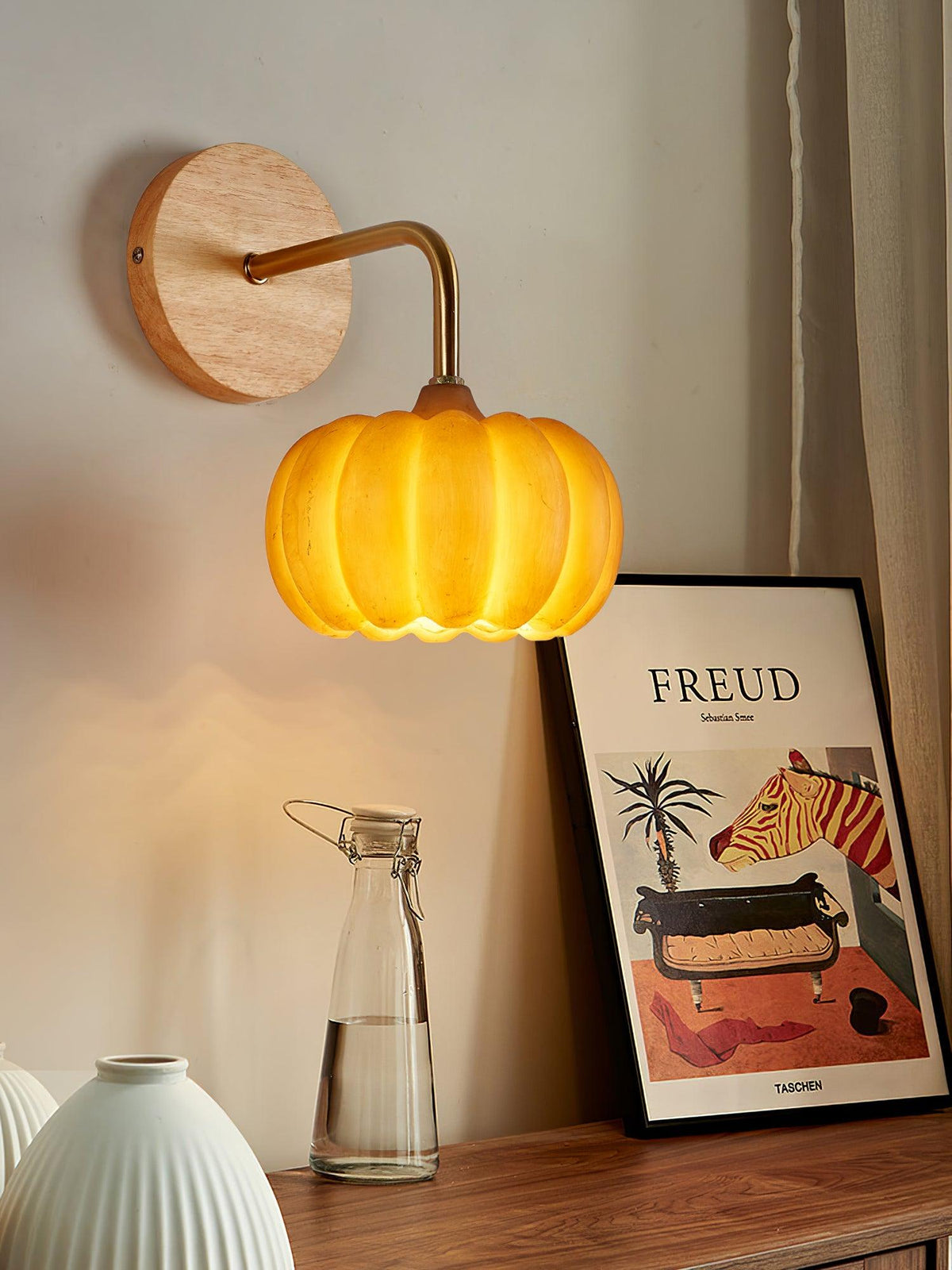 Vilorel Individual Creativity lampada da parete a forma di zucca
