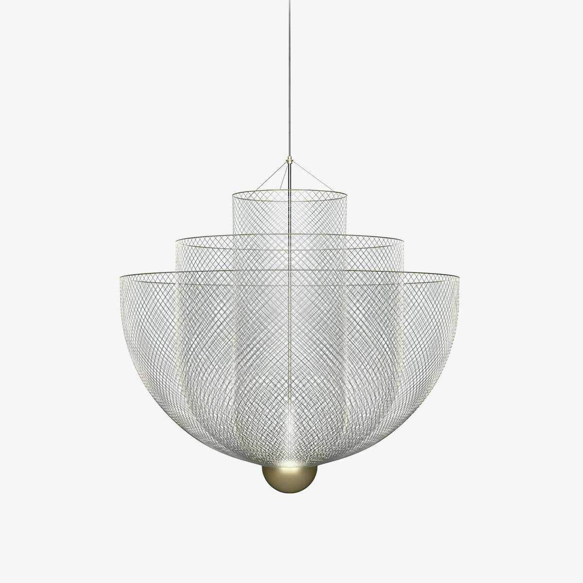 Terielissa lampadario Meshmatics Radiant Wirework