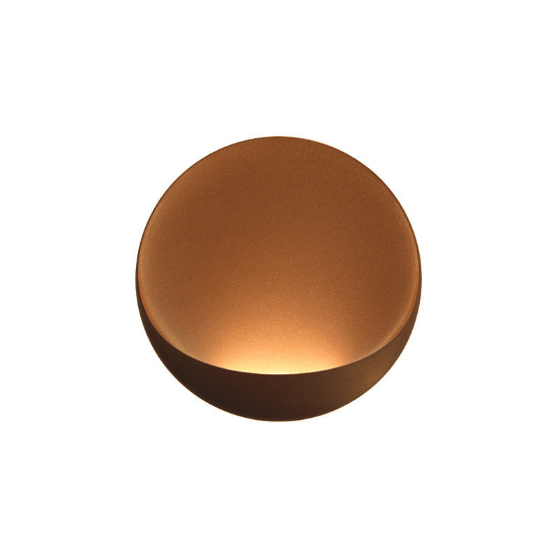 Flindt lampada da parete tonda in alluminio